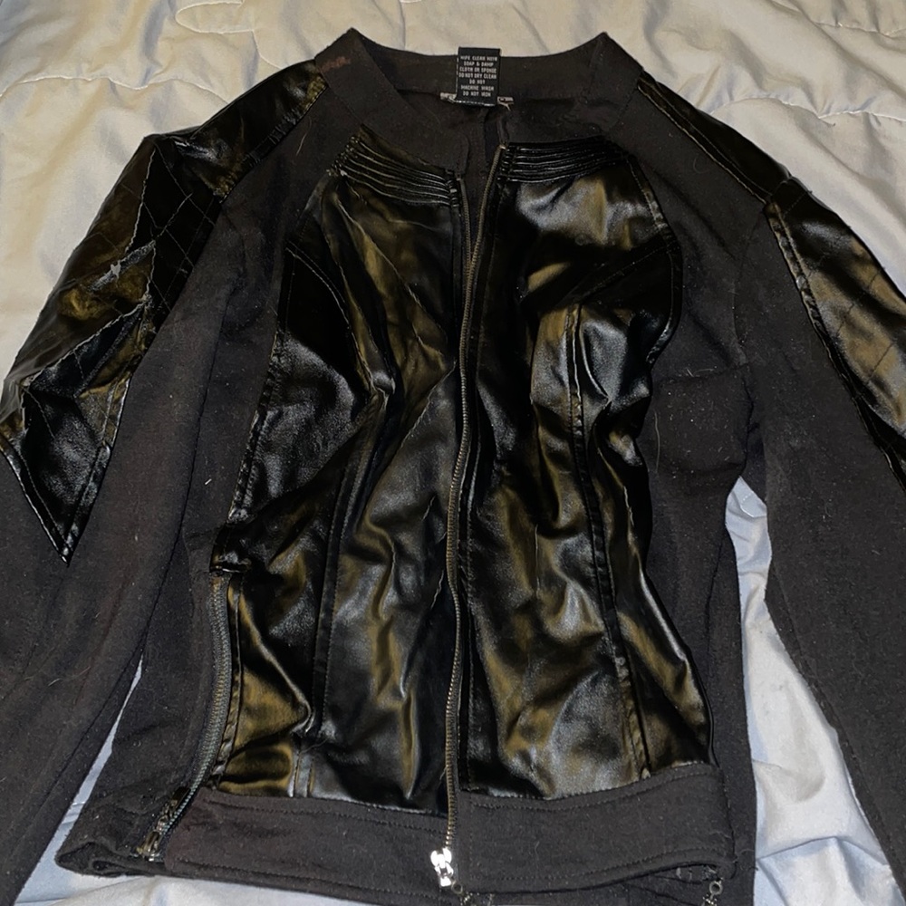 Faux leather